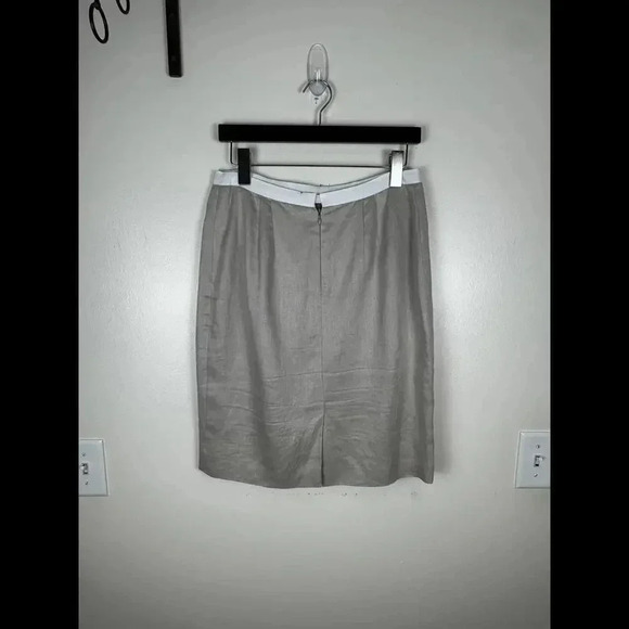 Brooks Brothers Linen Pencil Skirt SIZE 6 - Picture 5 of 8